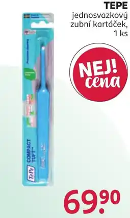 Rossmann Tepe jednosvazkový zubní kartáček nabídka