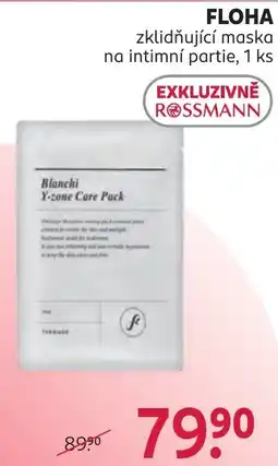 Rossmann Floha zklidňující maska na intimní partie nabídka