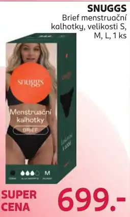 Rossmann Snuggs menstruační kalhotky brief nabídka
