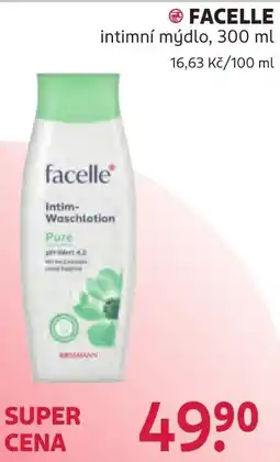 Rossmann Facelle intimní mýdlo nabídka