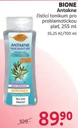 Rossmann Bione antakne salicylový lih nabídka