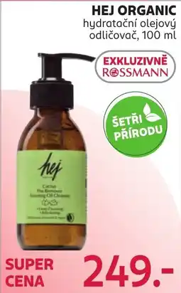 Rossmann Hej hydratační olejový odličovač nabídka