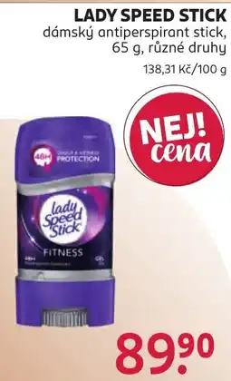 Rossmann Lady Speed Stick nabídka