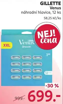Rossmann Gillette Venus náhradní hlavice nabídka