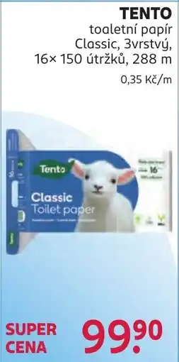 Rossmann Tento classic toaletní papír nabídka