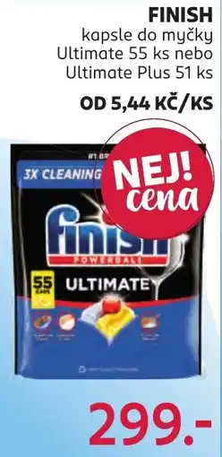 Rossmann Finish kapsle do myčky Ultimate nabídka
