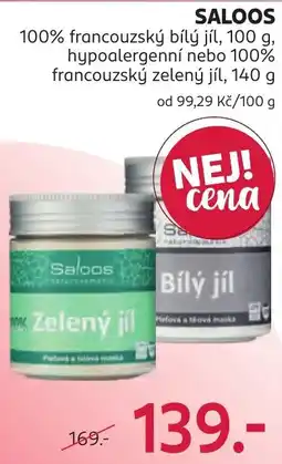 Rossmann SalooS 100% francouzský zelený jíl nabídka
