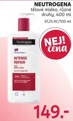 Rossmann Neutrogena tělové mléko nabídka
