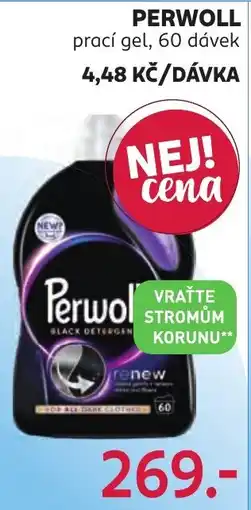 Rossmann Perwoll prací gel nabídka
