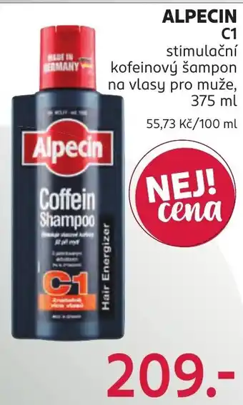 Alpecin stimulační kofeinový šampon na vlasy pro muže