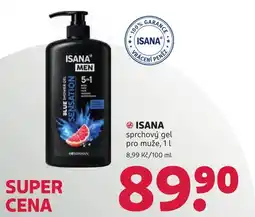 Rossmann Isana sprchový gel pro muže nabídka