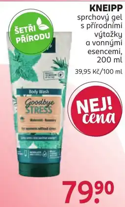 Rossmann Kneipp sprchový gel nabídka