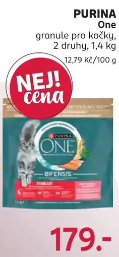 Rossmann Purina one granule pro kočky nabídka