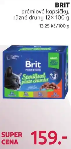 Rossmann Brit sterilised plate chunks nabídka