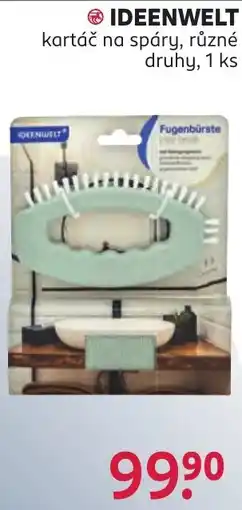 Rossmann Ideenwelt kartáč na spáry nabídka