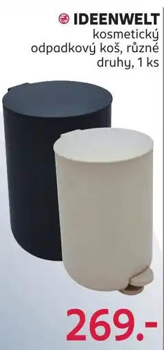 Rossmann Ideenwelt kosmetický odpadkový koš nabídka