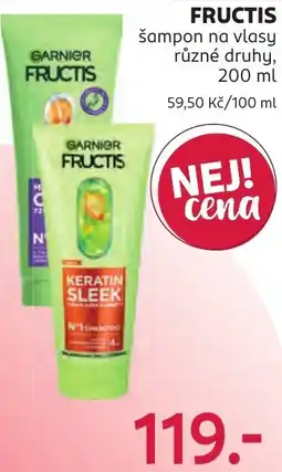 Rossmann Garnier Fructis šampon na vlasy nabídka