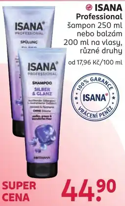 Rossmann Isana šampon nebo balzám nabídka