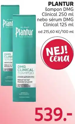 Rossmann Plantur šampon DMG nabídka