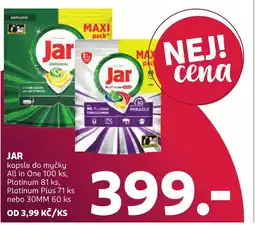 Rossmann Jar kapsle do myčky nabídka