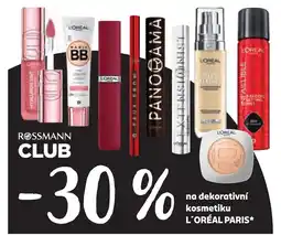 Rossmann L'Oréal Paris dekorativní kosmetika nabídka