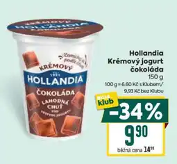 Billa Hollandia krémový jogurt čokoláda nabídka