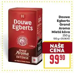 Billa Douwe Egberts Grand Aroma Mletá káva nabídka