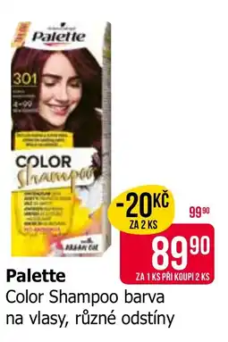 Teta Palette Color Shampoo barva na vlasy nabídka