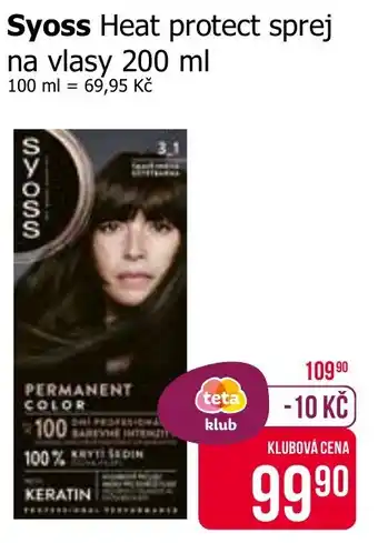 Syoss heat protect sprej na vlasy