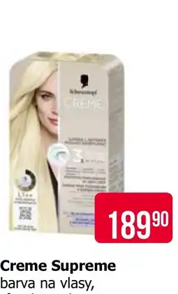 Teta Schwarzkopf Creme Supreme nabídka