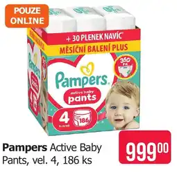 Teta Pampers active baby pants nabídka