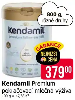 Teta Kendamil Premium pokračovací mléčná výživa nabídka
