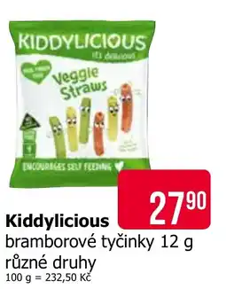 Teta Kiddylicious bramborové tyčinky nabídka