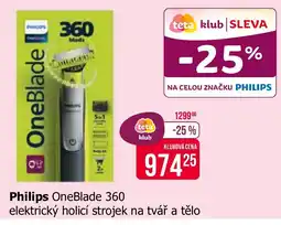 Teta Philips oneblade 360 nabídka