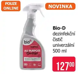 Teta Bio-D dezinfekční čistič univerzální nabídka