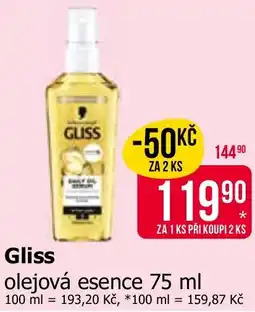 Teta Gliss olejová esence nabídka