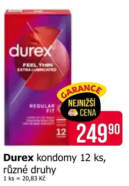 Teta Durex kondomy nabídka