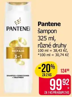 Teta Pantene šampon nabídka