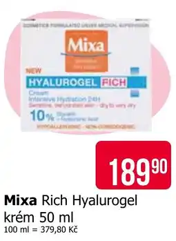 Teta Mixa Rich Hyalurogel nabídka