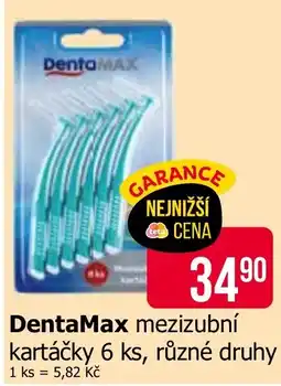 Teta DentaMax mezizubní kartáčky nabídka