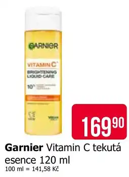 Teta Garnier Vitamin C tekutá esence nabídka