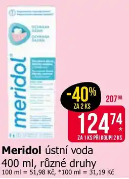 Teta Meridol ústní voda nabídka