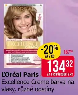 Teta L'Oréal Paris Excellence Creme barva na vlasy nabídka