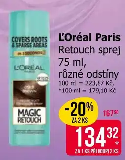 Teta L'Oréal Paris Retouch sprej nabídka