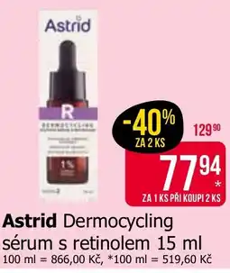 Teta Astrid Dermocycling sérum s retinolem nabídka