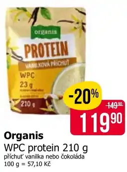 Teta Organis WPC protein nabídka