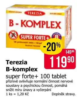 Teta Terezia B-komplex super forte+ nabídka