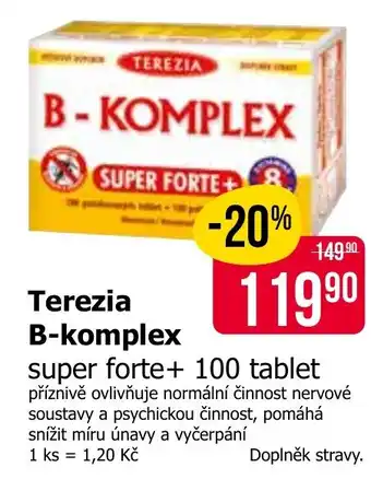 Terezia B-komplex super forte+
