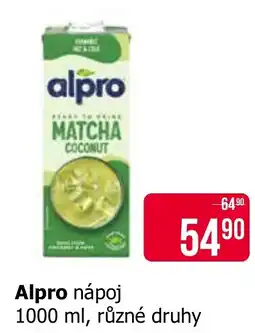 Teta Alpro nápoj nabídka