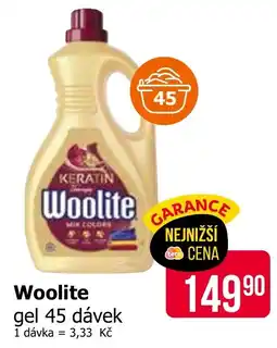 Teta Woolite gel nabídka
